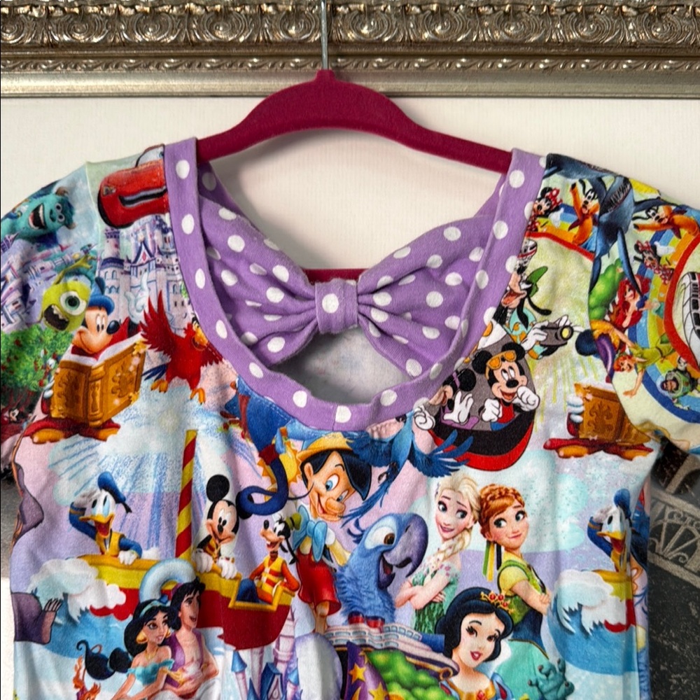 Handmade in USA Disney Character Kids Short Sleeve Tee - Picture 5 of 5